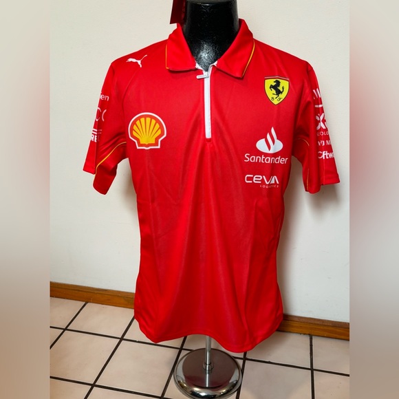 Formula 1 Jersey Ferrari Pirelli , Unisex - Picture 9 of 14